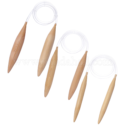 3 шт. 3 круговые спицы из бамбука TOOL-NB0001-94-1