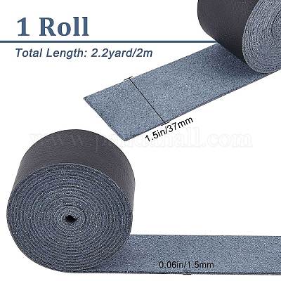 Плоский шнур из микрофибры из искусственной кожи&nbsp;LC-WH0006-07C-01-1