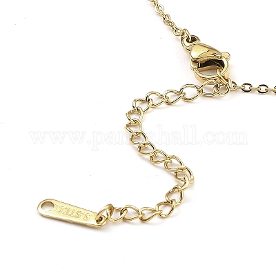 Птица латунь микро проложить кубического циркония кулон ожерелья NJEW-E105-20KCG-1