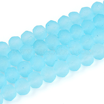 Нити стеклянных бусин X-FGLA-N003-6mm-02-1