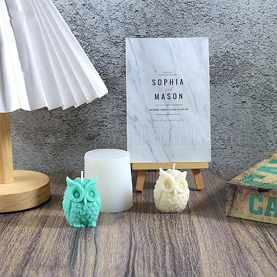 Свеча в форме совы своими руками PW-WG70504-01-1