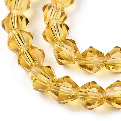 Имитация австрийского хрусталя 5301 биконус GLAA-S026-6mm-17-1