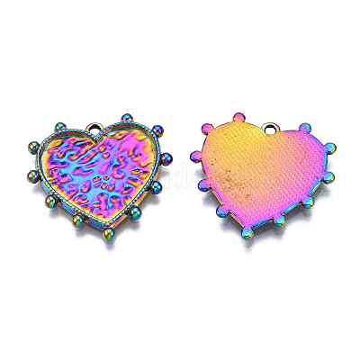 Подвески из сплава цвета радуги PALLOY-S180-308-1