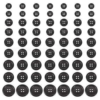 136 шт. 5 стильных смоляных кнопок RESI-TA0004-09A-1