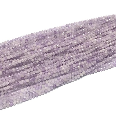 Natürliche Lavendel-Amethyst-Perlenstränge&nbsp;G-O166-28-4mm-01-1