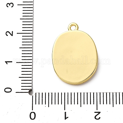 Латунь эмаль подвески&nbsp;KK-C119-19B-01-1