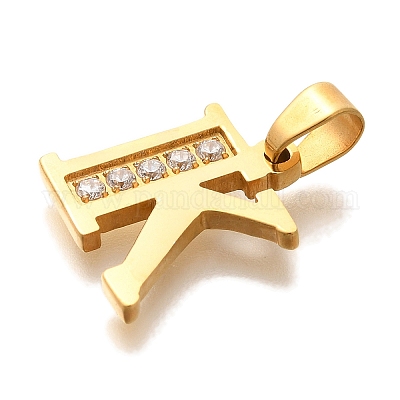 Подвески из нержавеющей стали 304 с ионным покрытием (IP) STAS-U035-01G-K-1