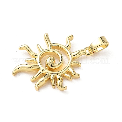 Латунные подвески KK-P334-16G-1