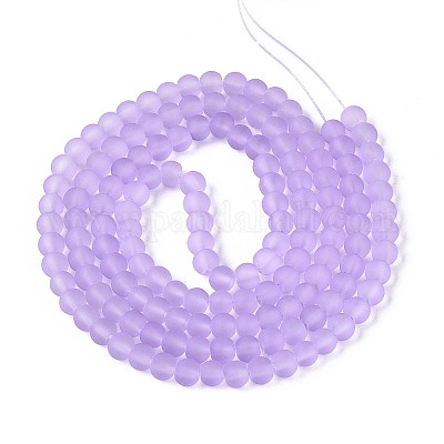 Стеклянные бусины&nbsp;GLAA-S031-6mm-25-1