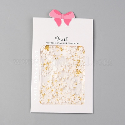 Цветок пластиковые кабошоны гвоздь X-MRMJ-I001-03D-1