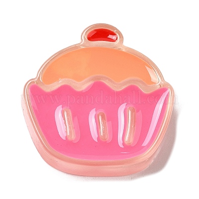 Кабошоны из полупрозрачной смолы RESI-H147-01L-1