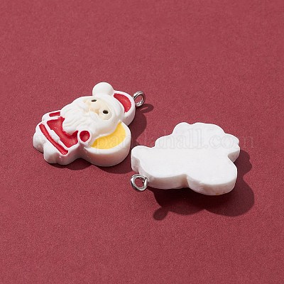 10шт 5 стиля непрозрачные подвески из смолы RESI-FS0001-29-1