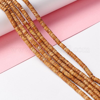 Натуральное дерево каменным кружевом бисер нитей G-A201-A03-1