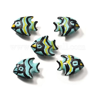 Фарфоровые бусины ручной работы PORC-S002-02C-1