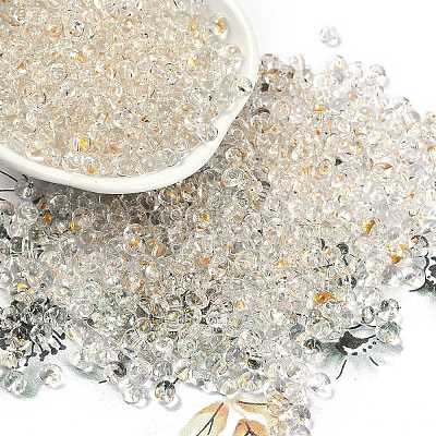 6/0 стеклянный бисер с бахромой из аэрозольной краски SEED-H003-11B-1