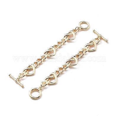 Латуни Переключить застежками KK-G523-02G-1