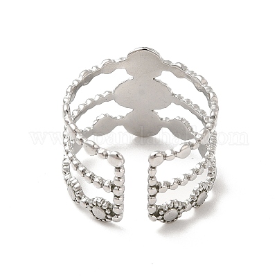 Фурнитура для открытого кольца-манжеты из нержавеющей стали 304 STAS-E180-08P-1