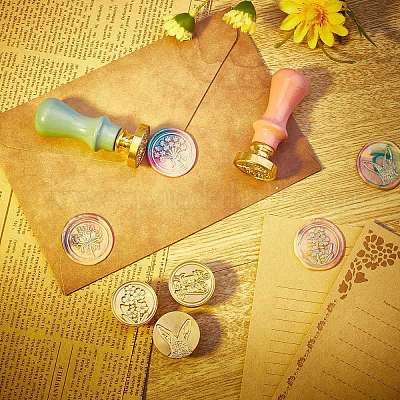 Наборы для изготовления штампов из воска своими руками DIY-CP0002-61-1