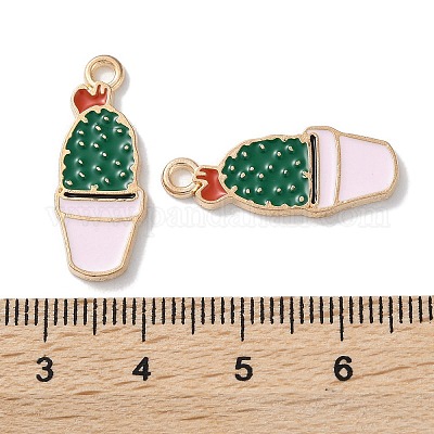 Подвески из эмали и сплава ENAM-O001-04C-G-1