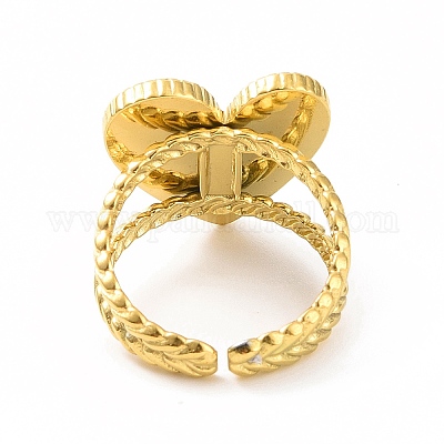 Ионное покрытие (ip) 304 нержавеющая сталь открытая манжета кольцо выводы STAS-C053-07G-1