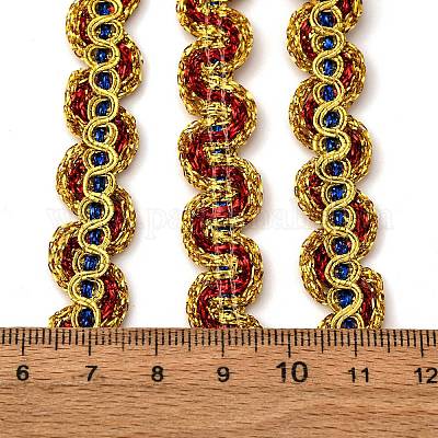 Филигранная кружевная отделка из полиэстера OCOR-Z007-13B-1