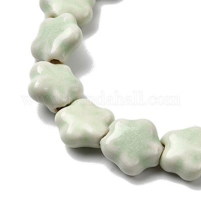 Фарфоровые бусины ручной работы PORC-K010-03E-1