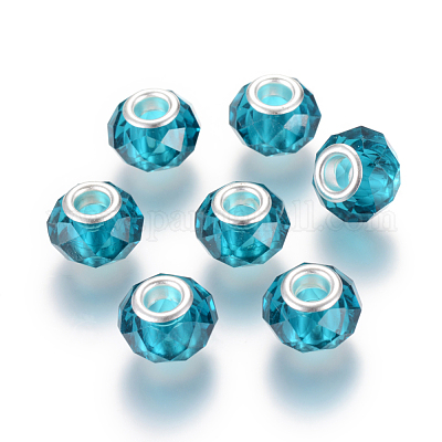 Стекло ручной работы европейского бисера X-GPDL25Y-77-1