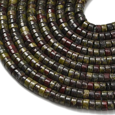 Бисер натуральный дракон крови пряди&nbsp;G-Z110-A30-2x4mm-1