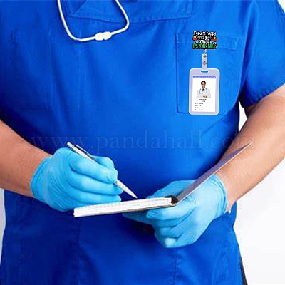 Выдвижная катушка для значков из блестящего пластика AJEW-SZ0002-44A-1