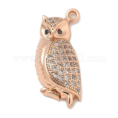 Стойки обшивки латунь микро проложить Циркон подвеску KK-L224-056RG-1