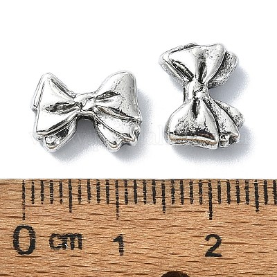 Сплавочные овальные бусины тибетского стиля &nbsp;TIBEB-F065-07AS-03-1