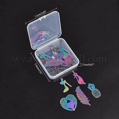 DIY серьги решений DIY-AR0001-08M-1