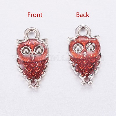 Подвески из эмали и сплава ENAM-C1406-3-1