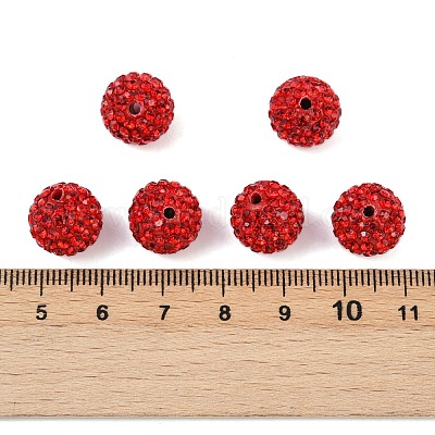 Бусины со стразами&nbsp;RB-C1438-12mm-A21-1