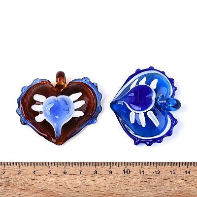 Подвески лэмпворк ручной работы LAMP-T024-02M-1