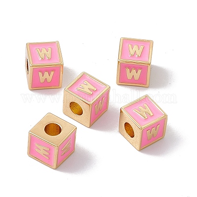 Стойки покрытие латунь эмаль бисер KK-B060-04G-05W-1