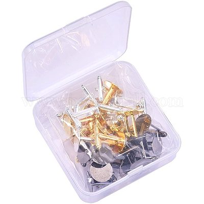 Латунные запонки  KK-PH0034-10-1