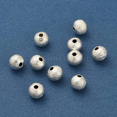 Круглых бусин латунные KK-A276-01B-S-1