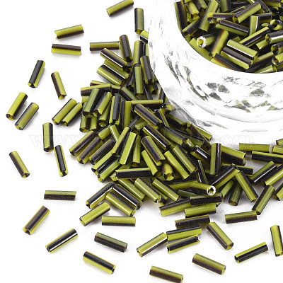 Непрозрачные цвета двухцветные стеклянные бусины из стекляруса SEED-T006-02A-04-1