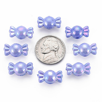 Непрозрачные акриловые бусины MACR-S153-83-I-M-1