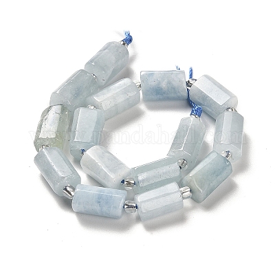 Природные Аквамарин бисер нитей G-N327-06-33-1