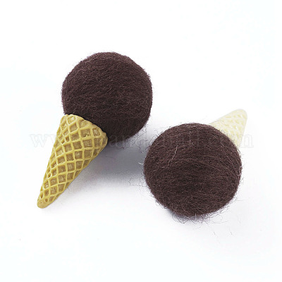 Wholesale Wool Felt Ice Cream Crafts Supplies 