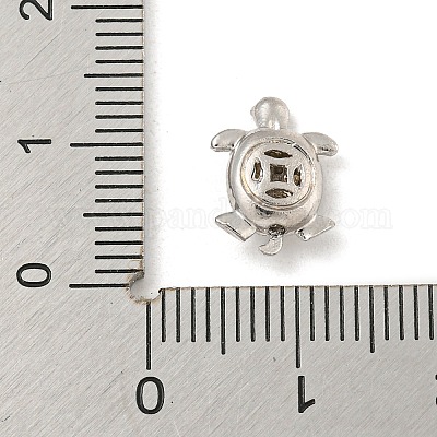 Покрытие стойки латунь микропаве прозрачные кубические циркониевые бусины KK-P277-30P-1