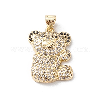 Латунные микро проложить кубического циркония подвески KK-M240-19-1