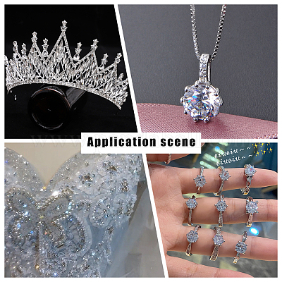 Кабошоны кубического циркония 50шт. ZIRC-BBC0002-37-1