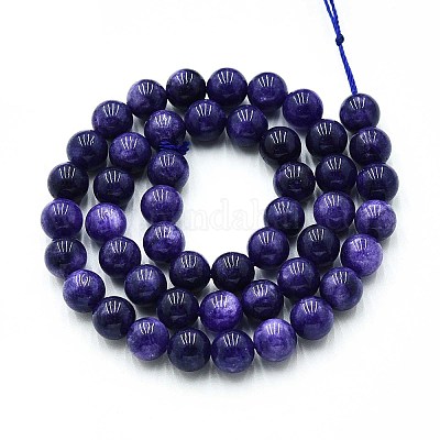 Природного кварца нитей бисера G-N355-8mm-54-1