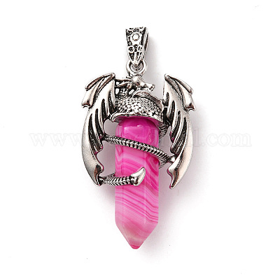 Подвески из натуральных и синтетических смешанных драгоценных камней G-B042-04P-1