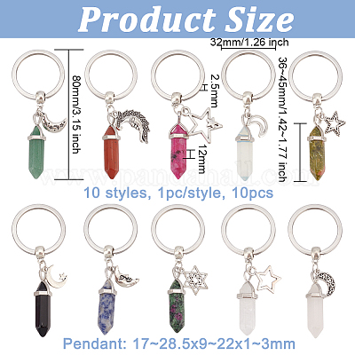 Брелок с кулоном в виде пули KEYC-AB00010-1