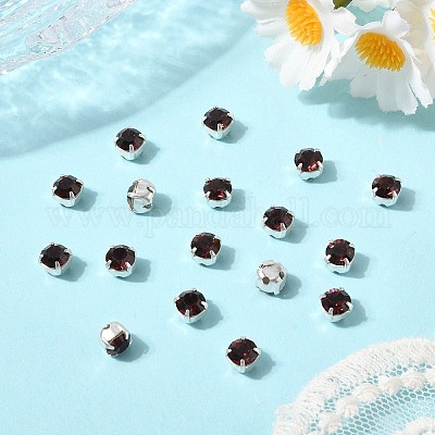 Preciosa® maxima crystal в пришивной чашке Y-PRC-SS19-90100-S-1