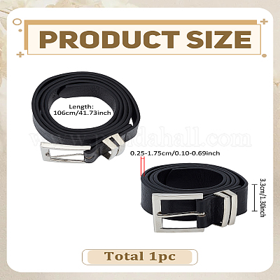 Ремень-цепочка из искусственной кожи AJEW-WH0314-815B-1